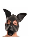 Hoods / The Red Bőr puppy maszk nyelv és fül készlettel- fekete
