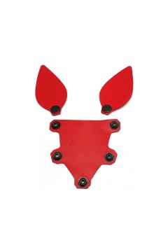 Accessories / The Red Puppy Set Red Leather Ears and Tongue