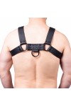 Harnesses / The Red Snap Leather Harness Black