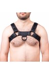 Harnessek / The Red Bulldog bőr harness - fekete