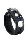 Cock - Glans Rings / The Red Leather cockring with colour stripe
