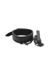 Collars / FUKR Black Collar + Lead