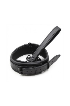 Collars / FUKR Black Collar + Lead