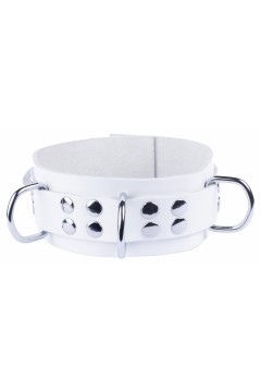 Collars / The Red Ultra Black Leather Collar