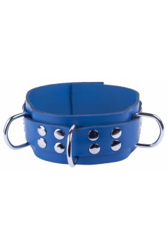 Collars / The Red Ultra Black Leather Collar