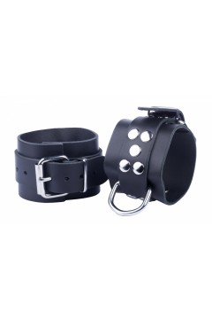 Wrist Restraints / The Red Ultra Leather Handcuffs