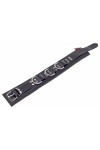 Collars / The Red Padded Leather Collar with D-Rings