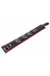 Collars / The Red Padded Leather Collar with D-Rings