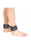 Ankle restraints / The Red Padded Leather Ankle Cuffs