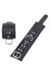 Ankle restraints / The Red Padded Leather Ankle Cuffs