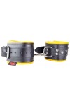 Ankle restraints / The Red Padded Leather Ankle Cuffs