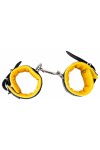 Ankle restraints / The Red Padded Leather Ankle Cuffs