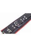 Wrist Restraints / The Red Padded leather handcuffs