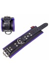 Wrist Restraints / The Red Padded leather handcuffs