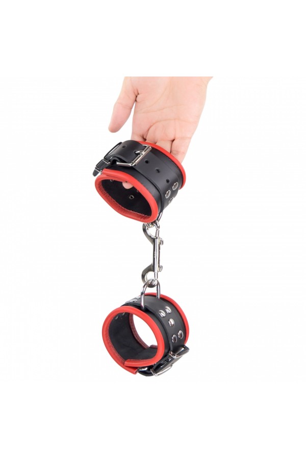 Wrist Restraints / The Red Leather cuffs for wrists