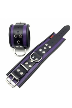 Wrist Restraints / The Red Leather Colour Handcuffs