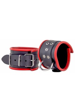 Ankle restraints / The Red Leather ankle cuffs