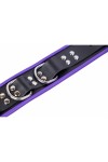 Collars / The Red Leather Necklace - 3 D-rings
