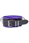 Collars / The Red Leather Necklace - 3 D-rings