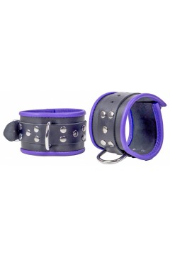 Ankle restraints / The Red Leather ankle cuffs