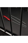 Accessories / The Red Leather leash with handle 1m