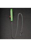 Accessories / The Red Leather leash with handle 1m