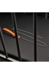 Accessories / The Red Leather leash with handle 1m