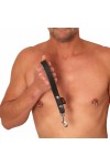 Accessories / The Red Short Leather Leash Black
