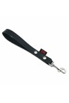 Accessories / The Red Short Leather Leash Black