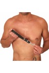 Accessories / The Red Short Leather Leash Black