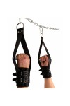 Suspension / The Red Deluxe Leather Suspension Handcuffs - Hands