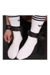 Suspension / The Red Ankle / Leather handcuffs