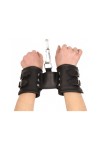 Wrist Restraints, Suspension / The Red Double leather handcuff