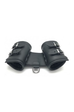 Wrist Restraints, Suspension / The Red Double leather handcuff