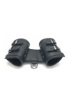 Wrist Restraints, Suspension / The Red Double leather handcuff