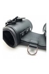 Wrist Restraints, Suspension / The Red Double leather handcuff