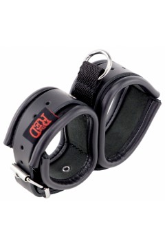 Wrist Restraints, Suspension / The Red Double leather handcuff