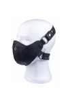 Hoods / The Red Leather mask with zip