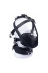 Head Harnesses / The Red Leather Mask for Slave
