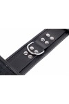 Suspension / The Red Restraint Cuffs Neck / Leather Hands