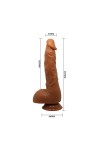 Dildos / Pretty Love Jason dildo - Brown