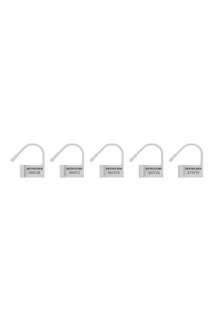 Chastity / Man Cage Set of 5 numbered LOCKS - white