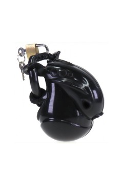 Chastity / Generic Full Egg Chastity Cage - Black