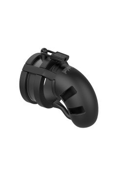 Chastity / Man Cage Silicone Chastity Cage - Black