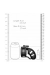 Chastity / Man Cage Silicone Chastity Cage - Black