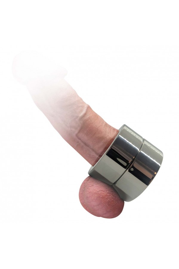 Cock Bondage / Black Label Steel Cock Lock