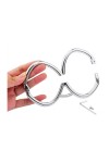 Csukló bilincsek / KINKgear Hex fém csuklóbilincs