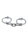 Csukló bilincsek / KINKgear Fém csuklóbilincs