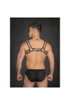 Harnessek / Dale Mas Party Dude szintetikus harness - fekete