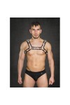 Harnessek / Dale Mas Party Dude szintetikus harness - fekete